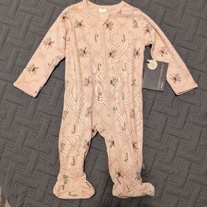 Pink Christmas One Piece 0-3m